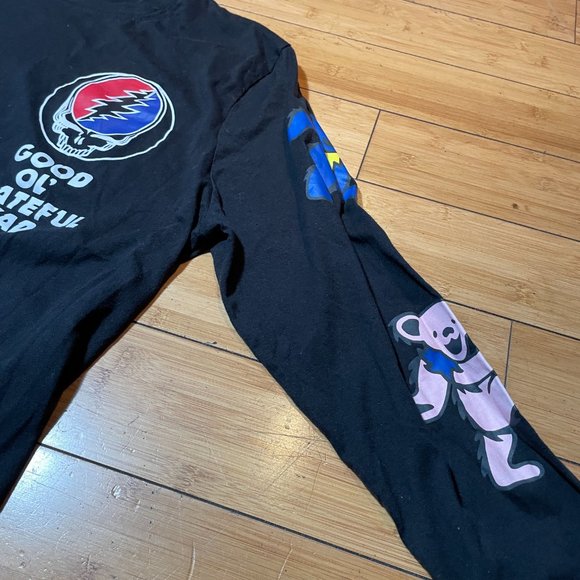 Good Ol’ Grateful Dead Black Long Sleeve Shirt Band Tee Men Sz XL - Picture 3 of 7